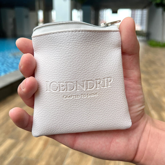 Signature Zipped Leather Pouch